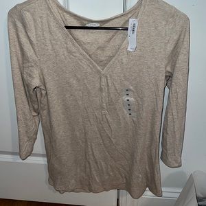 Womens old navy 3/4 sleeve shirt